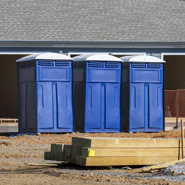 are there different sizes of portable restrooms available for rent in Rawl WV